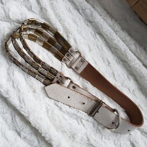 Topshop | Accessories | Topshop Eagle Buckle Tan Belt | Poshmark display picture 3